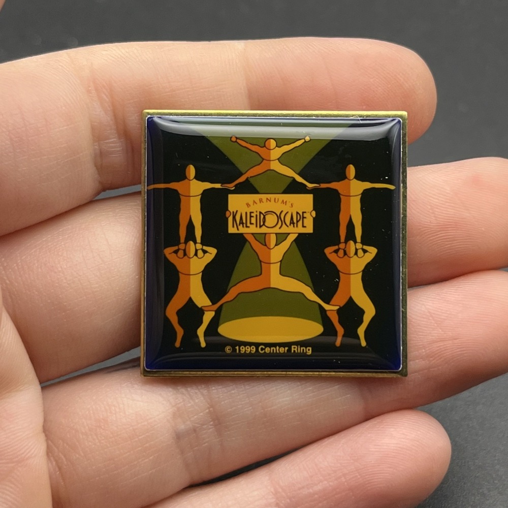 Barnum's Kaleidoscape Circus Lapel Hat Pin